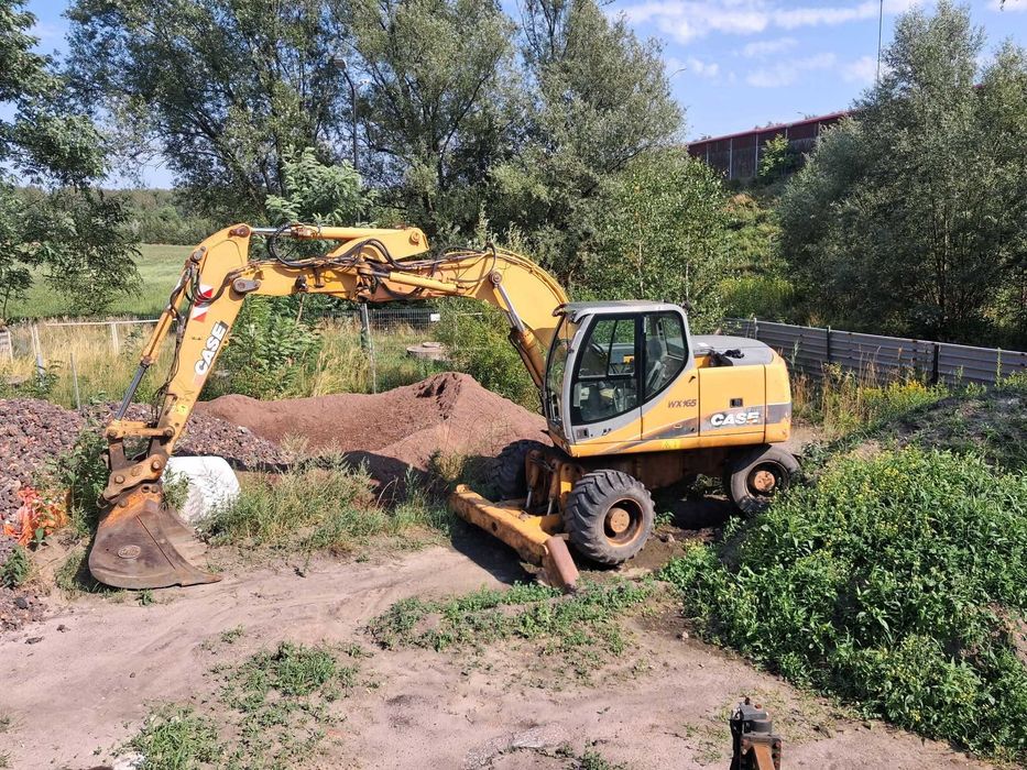 Koparka CASE WX165 19t cała lub na części