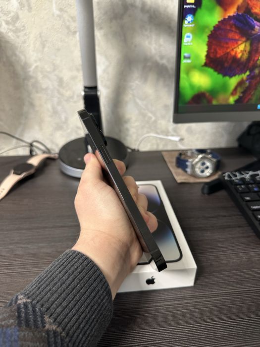 iPhone 14 Pro Max 128Gb • Идеал • Полный комплект • АКБ 82% • Айфон