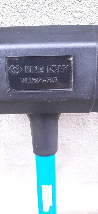 Молоток резиновий KING TONY 7852-55, 4.5 кг
