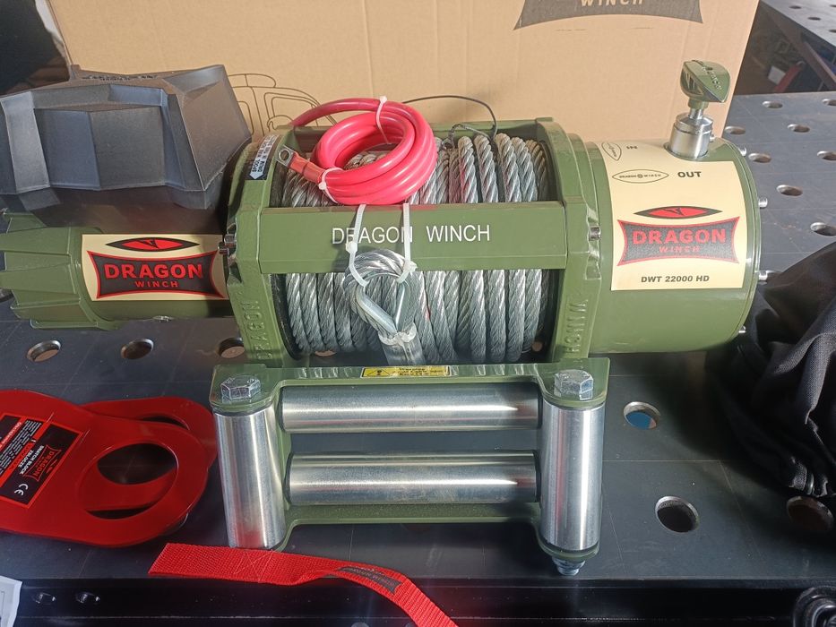 Wyciągarka, wciągarka Dragon Winch DWT 22000 HD 24V Mega Zestaw Gratis