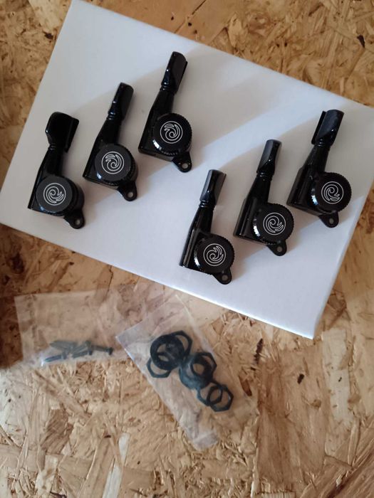 Daddario PWAT-6R2 Machine Heads BK