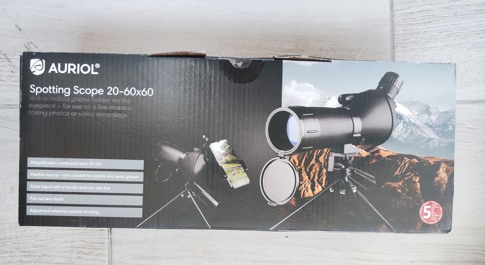 Новая Подзорная труба Телескоп AURIOL 20-60х60 (Германия)
