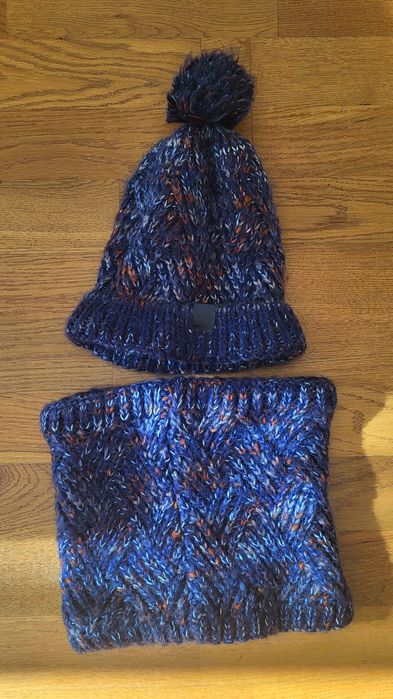 Czapki i kominy zestawy