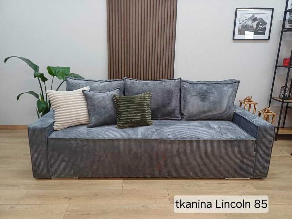 Narożnik Fabio Sofa Łóżko Kanapa z Funkcją spania BONELL USB  + GRATIS