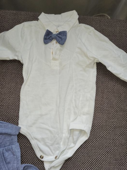 eleganckie ubranko do chrztu rozm.68