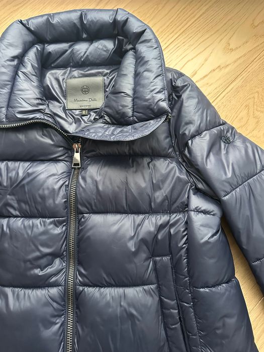 Damska puchowa  kurtka jesienno-zimowa Massimo Dutti