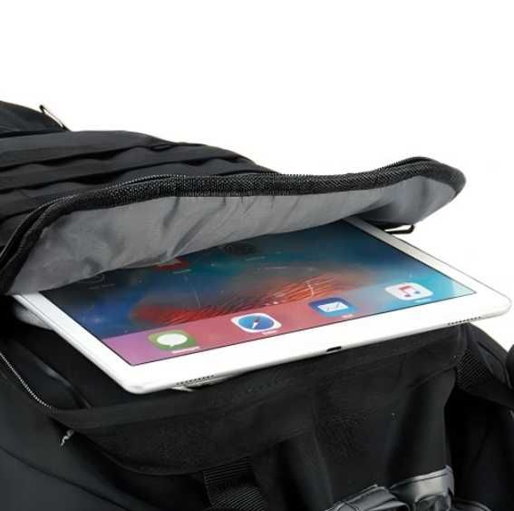 Nowy Plecak taktyczny, duży, mocny, czarny 50l, militarny, pojemny