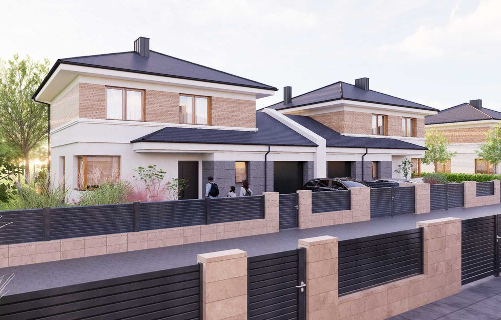 Dom w zabudowie bliźniaczej