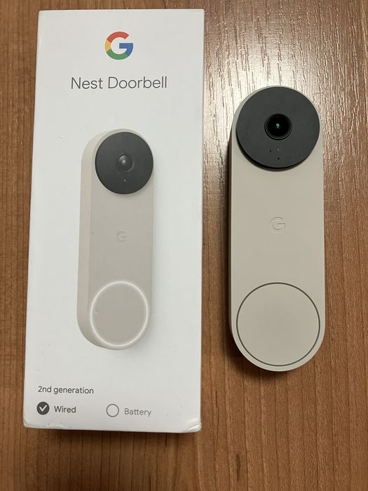 Google Doorbell wired 2 generacji Linen