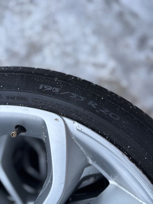 Диски  Renault Grand Scenic КОМПЛЕКТ 5х114.3 R20 на гумі 195/55 20