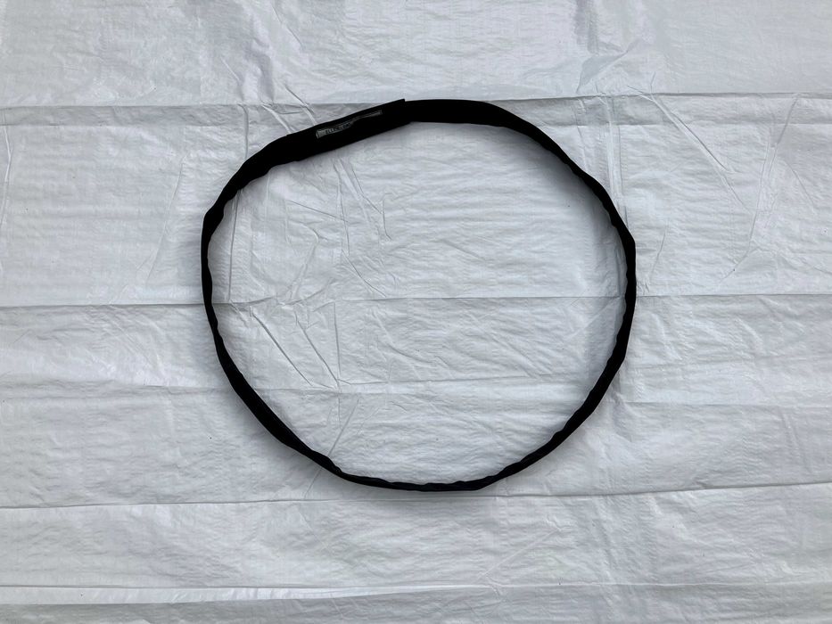 Zawiesie pasowe estradowe wężowe ELLER SWL 1t - WL 1m sling czarny