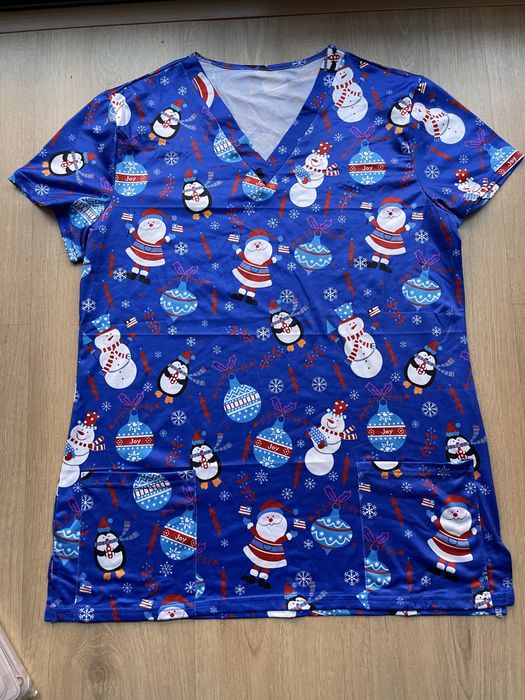 Tunica farda camisola bloco cirurgia enfermagem fisioterapia dentista saude medico natal tamanho M 38
