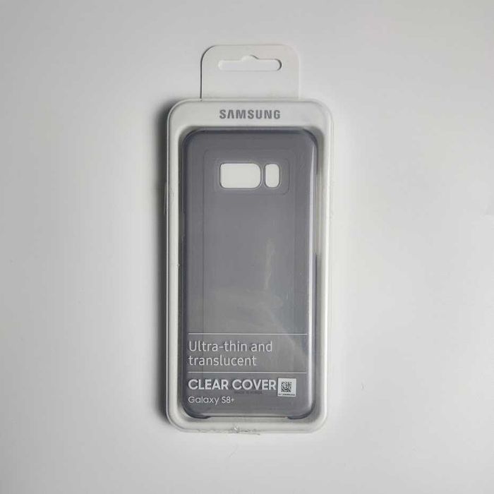 Case/etui Samsung Galaxy S8 plus Clear Cover transparentny czarny