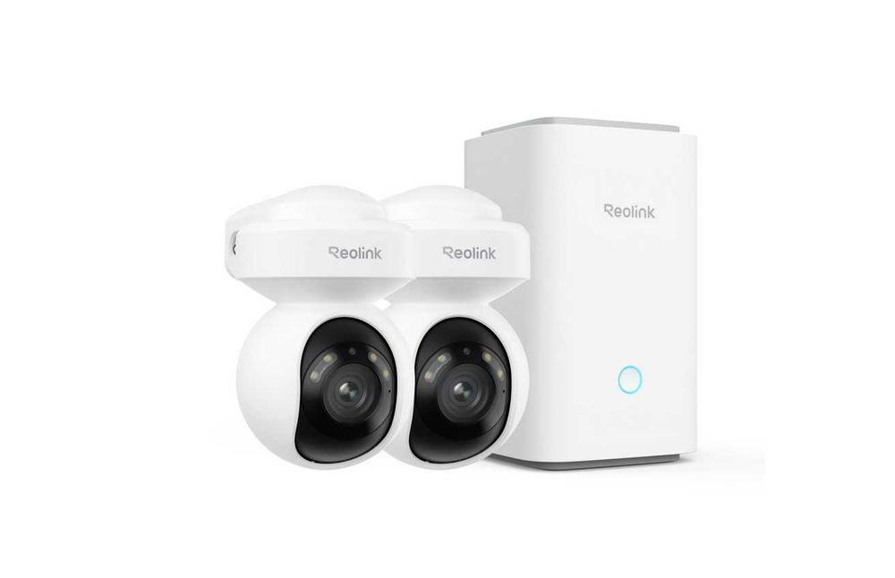 Zestaw kamer home HUB + 2X E1 OUT 5MP AutoTracking 3X Zoom WiFi 2,4/5G