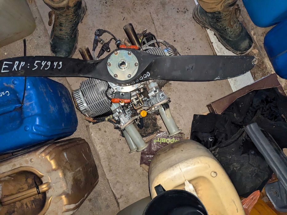 Двигун "мопеда" 550см3