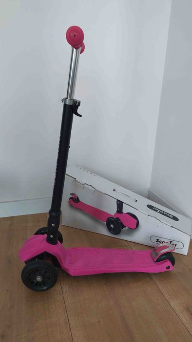 Hulajnoga Vivo SKL-07D 120 mm 3-kołowa Pink – idealna dla dziecka