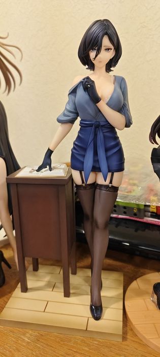 Аниме фигурка Toutotsu ni Nugidasu Tennen Bijutsu Kyoushi Rumi illustration by Keso Shirou 1/6 Complete Figure