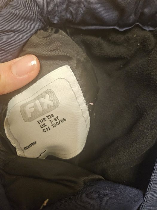 Spodnie narciarskie 128