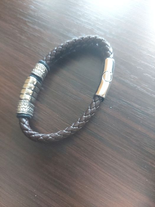 Stylowa modna bransoletka męska