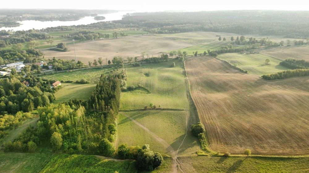 Działki budowlane 1500 m² – Ryn – media przy działce