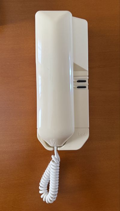 Video Porteiro BPT usado, para aproveitamento de partes ou peças