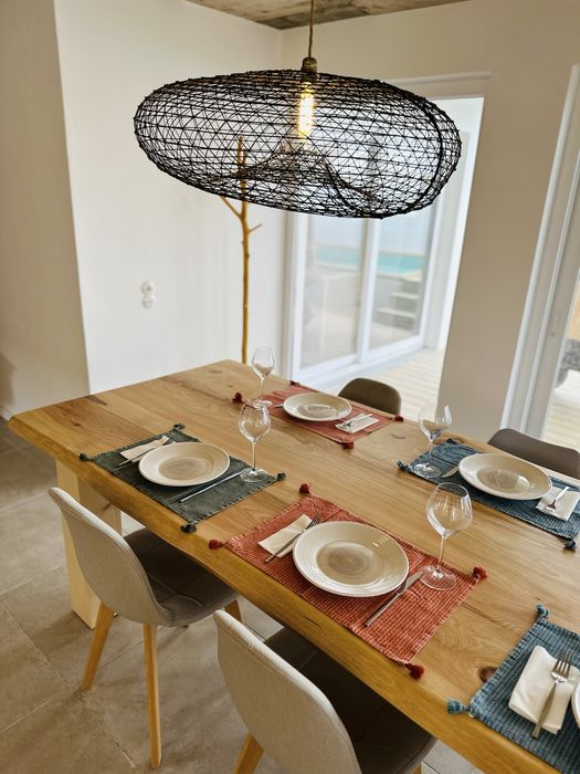 Mesa rústica de cedro