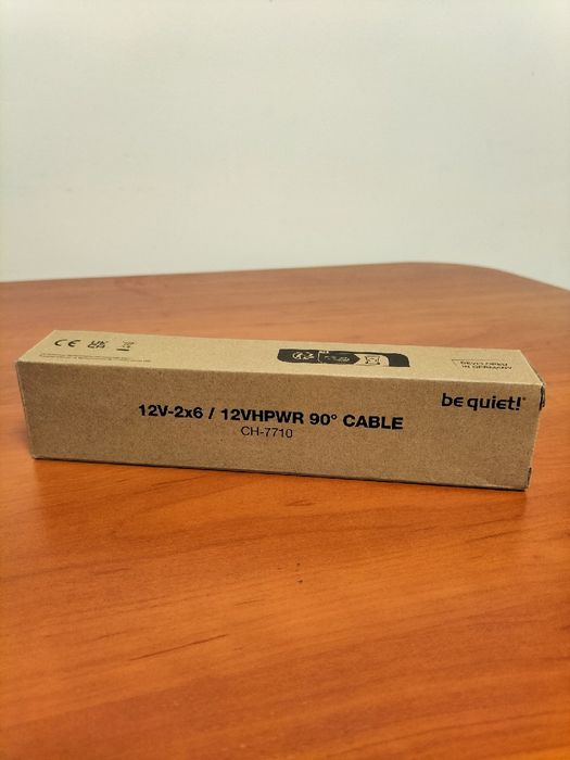 KABEL BE QUIET! 12VHPWR PCI-E 5.0 kątowy adapter do zasilania kart