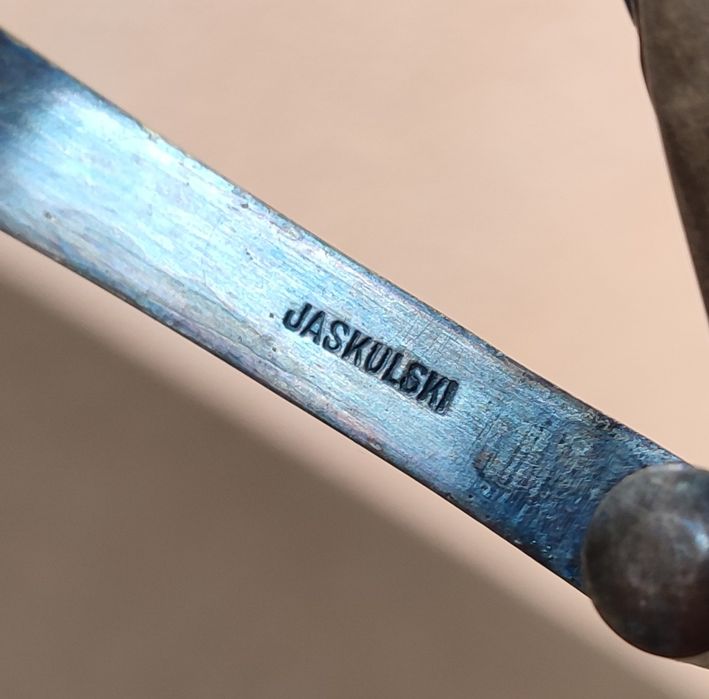Secesyjna przedwojenna  patera na owoce Jaskulski plater