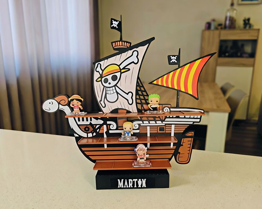 Expositor One Piece Going Merry Funko Bitty Pop!