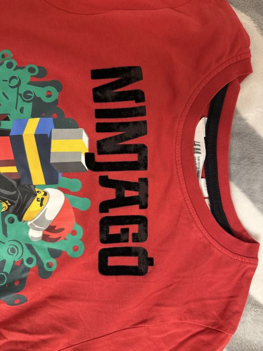 R.122/128 H&M Lego Ninjago świąteczna Mikołajki Orzesze Zawiść