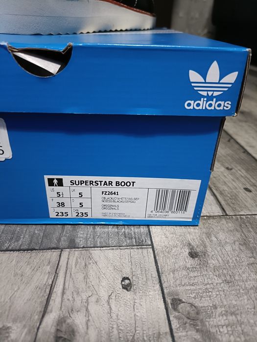 Adidas superstar boot 38