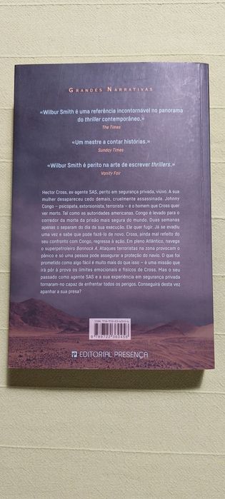 Livro No Rasto do Predador, de Wilbur Smith