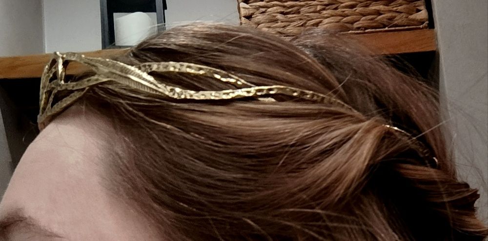 Korona tiara elficka cosplay lotr