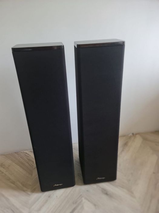 Głośniki Mirage OM-14 omnipolarne Highend+Yamaha R-N301