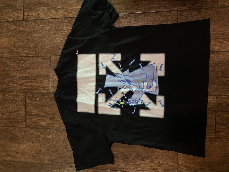 Футбалка VIRGIL Off White и дизайном фрагментов