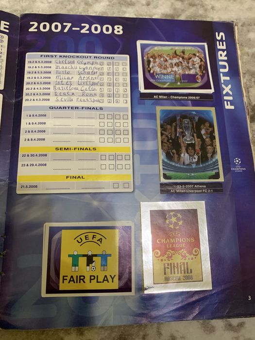 Журнал Ліги Чемпіонів 2007-2008.