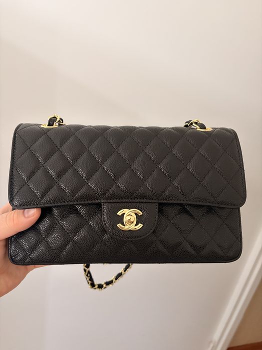 Chanel torebka skóra naturalna caviar premium quality