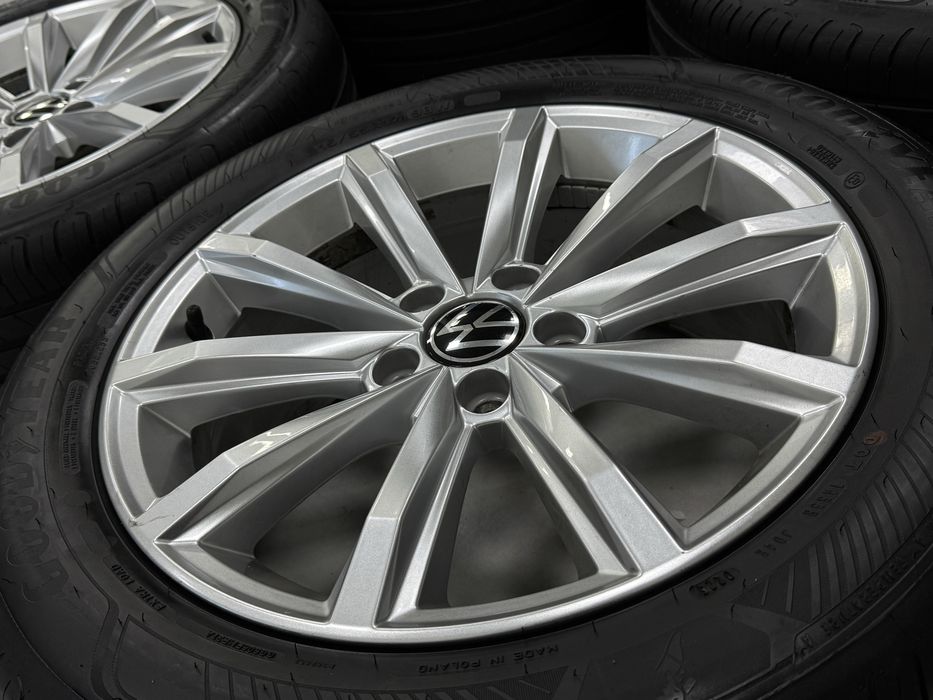 Колеса шини диски в зборі volkswagen 215 55 17