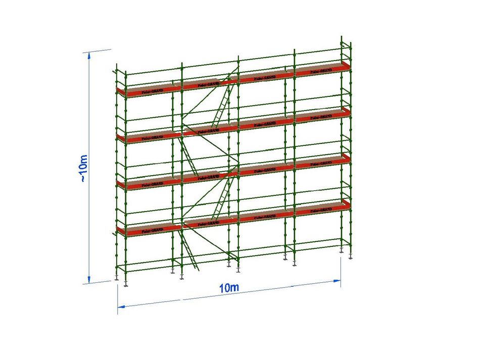 Wynajem rusztowań, rusztowania wynajem, rusztowanie klinowe
