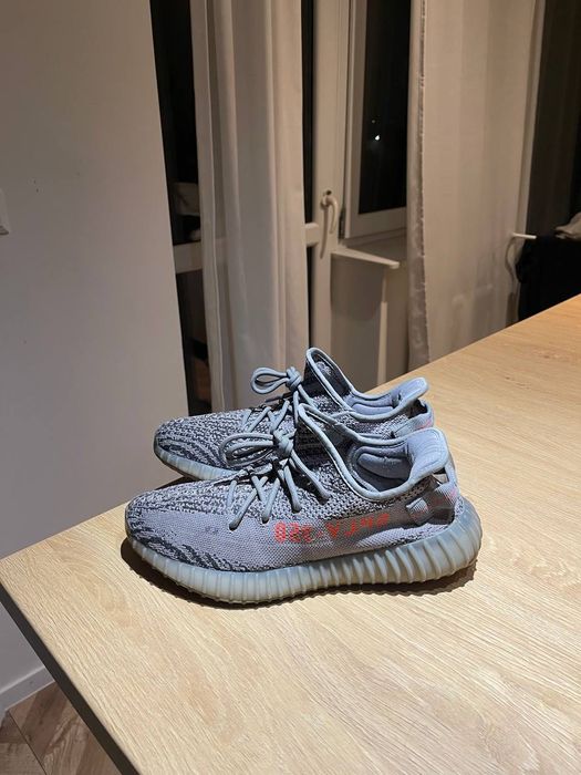 adidas Yeezy boost 350 v2 beluga 2.0 42 black white carbon bone zeb