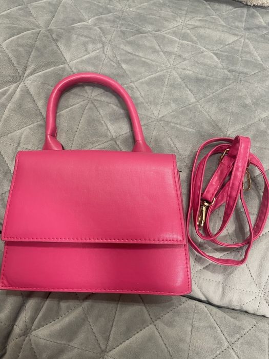 Малинова сумка маленька