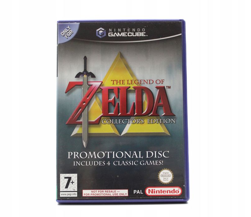 The Legend Of Zelda Collector's Edtion Uk Nintendo Gamecube Pudełkowa