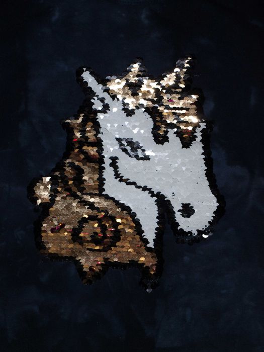 Tunika dresowa z cekinami rozm. 98