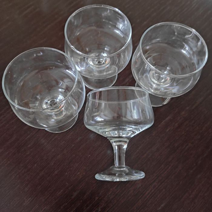 4kieliszki do nalewki PRL