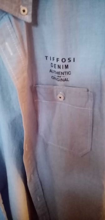 Camisa manga curta tiffosi para homem