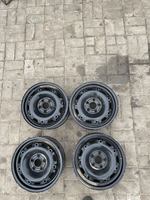 Felgi stalowe seat audi vw skoda 5x100 et43 14”