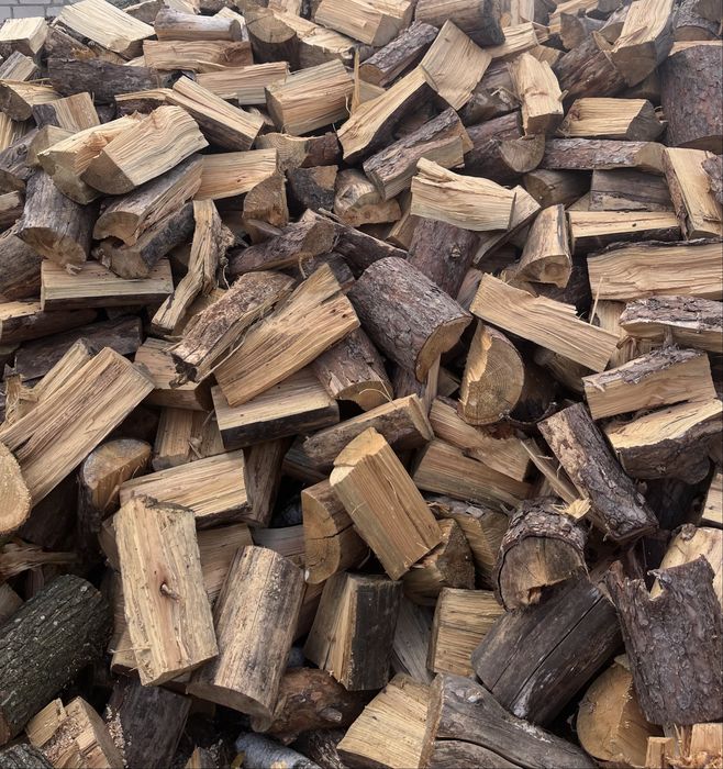 Sprzedam Drewno mieszane pocięte i połupane