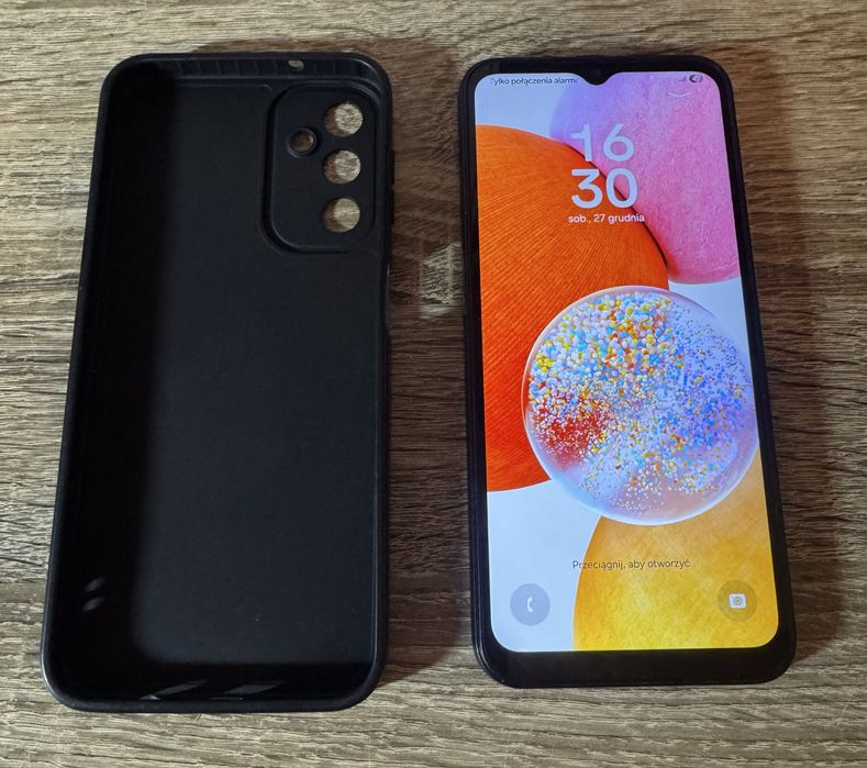 !!! Smartfon SAMSUNG Galaxy A14 4GB/64GB w Kolorze Czarny w Dobrym Stanie !!!