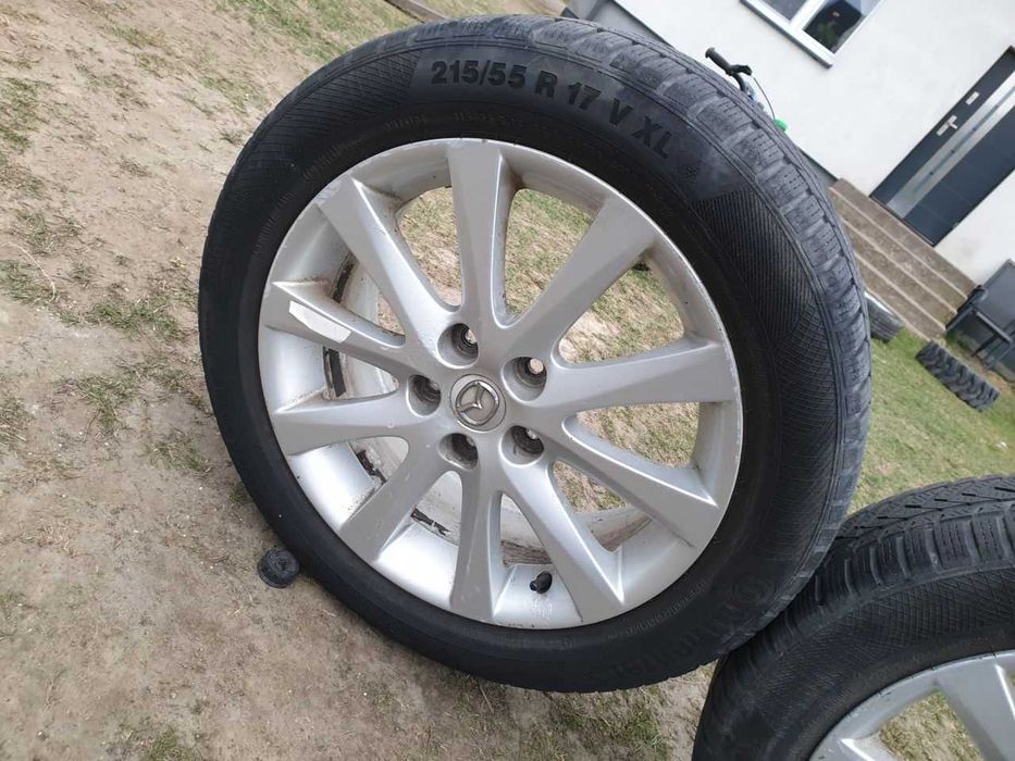 Felgi aluminiowe Mazda R17 5x114,3 17X7J ET 55 centr 67,1mm