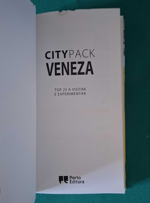 Guia Livro de Viagem - VENEZA - Citypack - com mapa de bolso